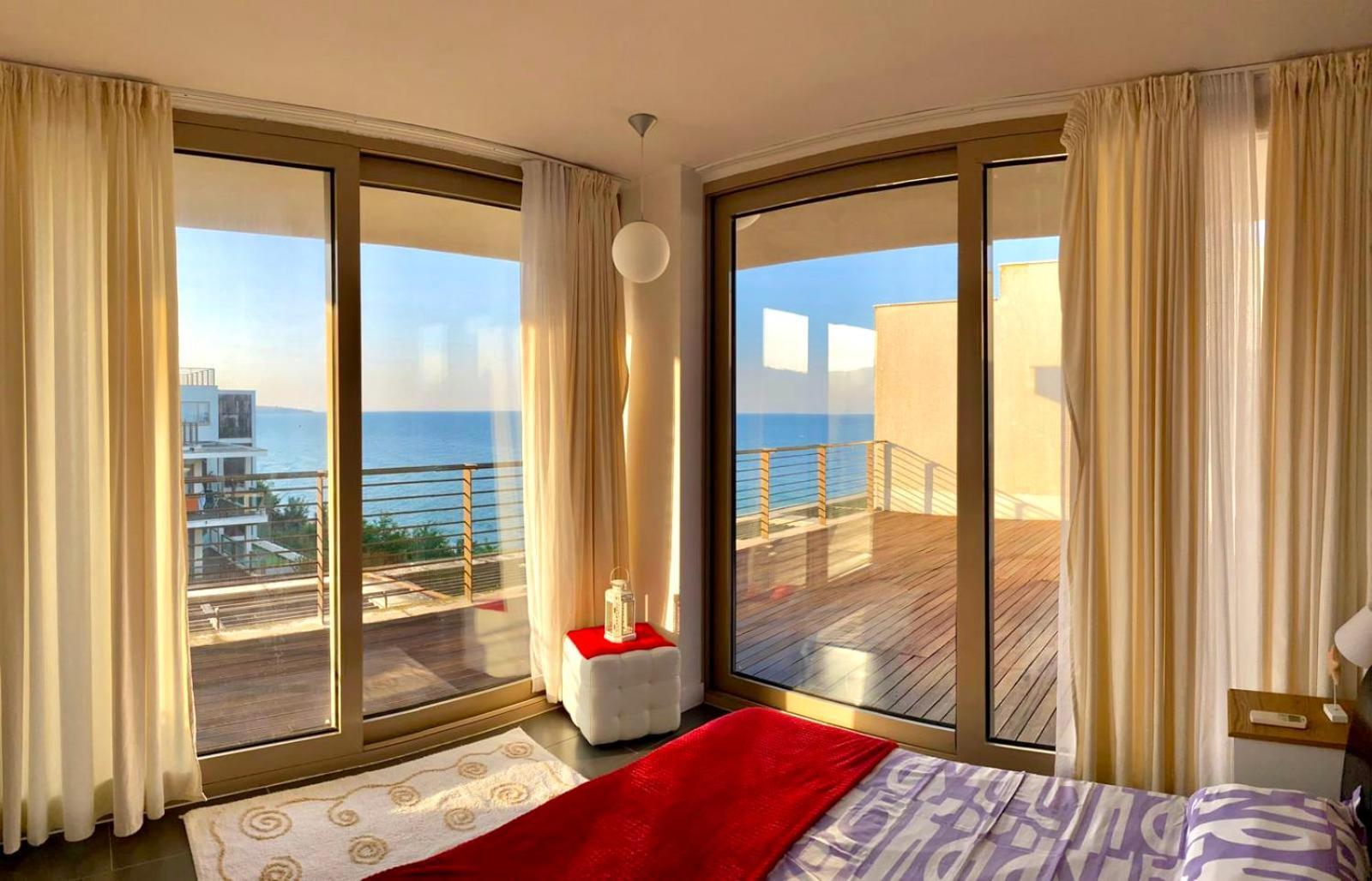 Apartamento Sea View Penthouse Obzor Exterior foto