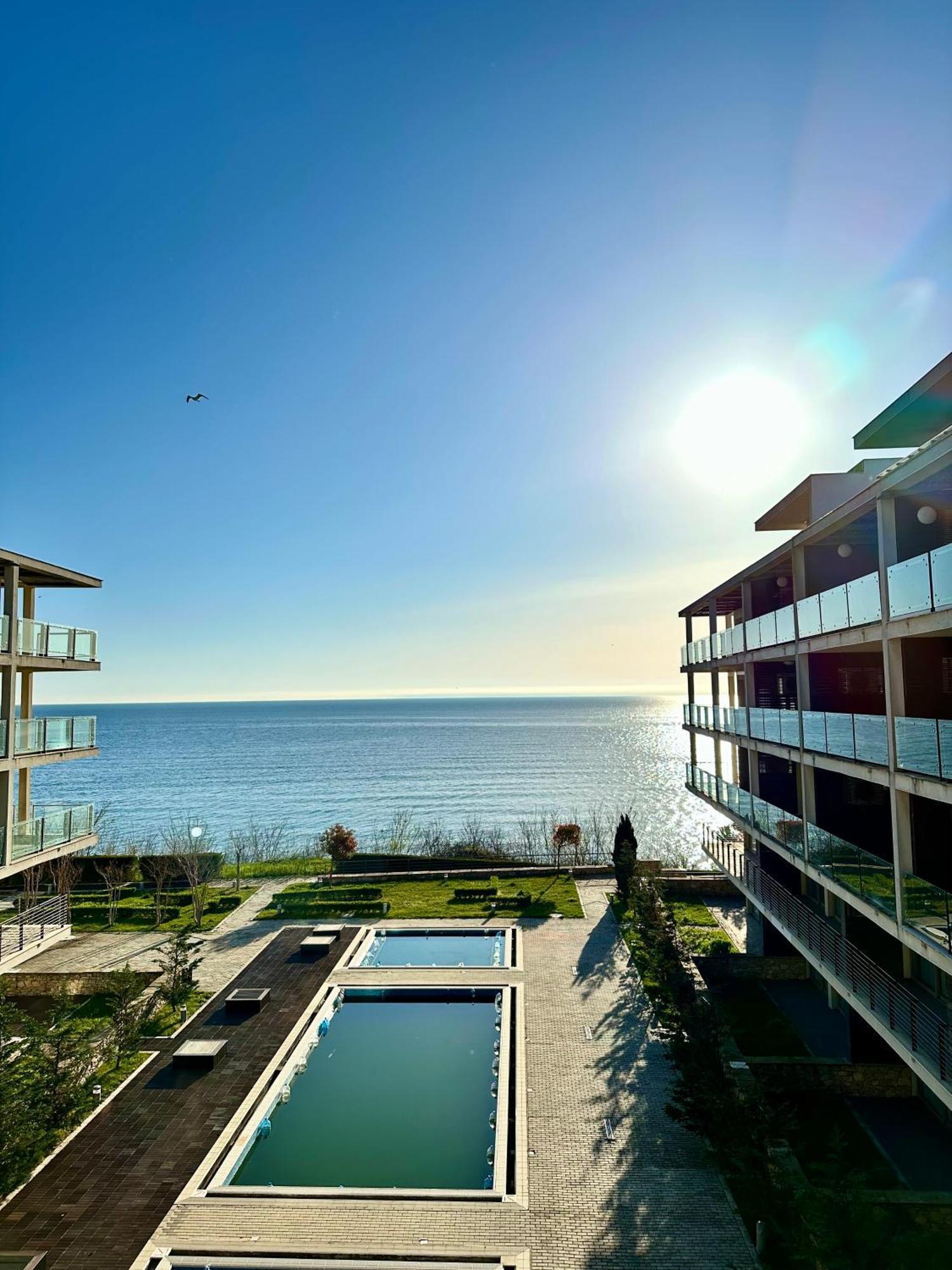 Apartamento Sea View Penthouse Obzor Exterior foto